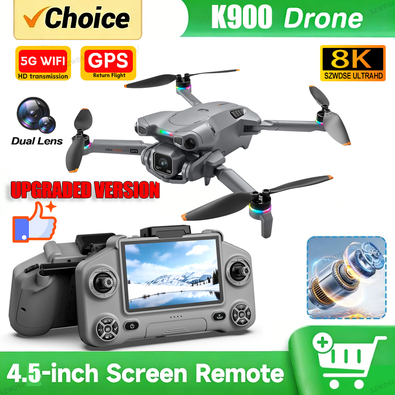 Drone Kit With Camera - 새로운 K900 MAX GPS 드론, 4K